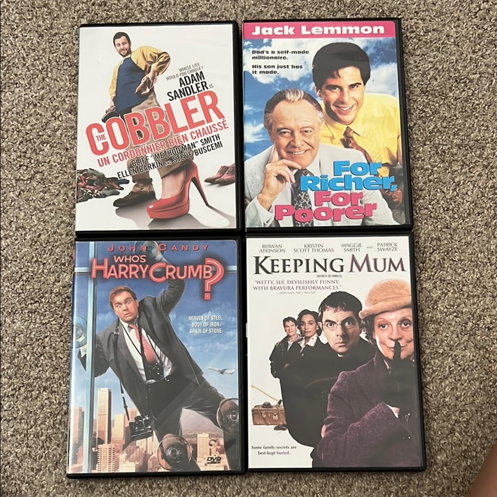 Comedy Movie DVD Collection / 4 Movies on DVD